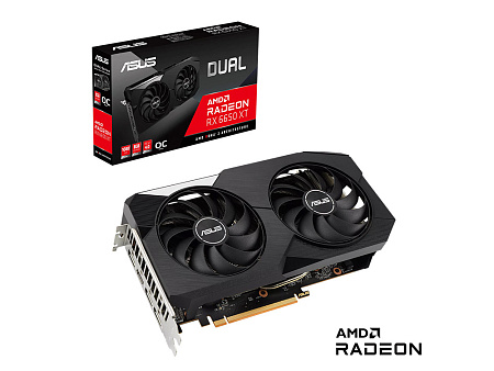 VGA Asus Radeon RX 6650 XT 8GB GDDR6 Dual OC  (DUAL-RX6650XT-O8G)
