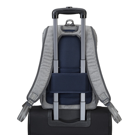 Backpack Rivacase 7760, for Laptop 15,6" & City bags, Gray