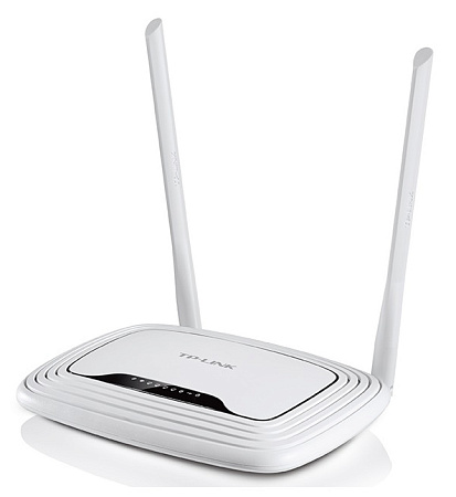 3G/4G Wi-Fi N TP-LINK Router, "TL-WR842N", 300Mbps, MIMO, USB2.0, 2x5dBi Fixed Antennas