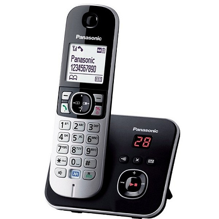 DECT Panasonic KX-TG6821UAB, Black 