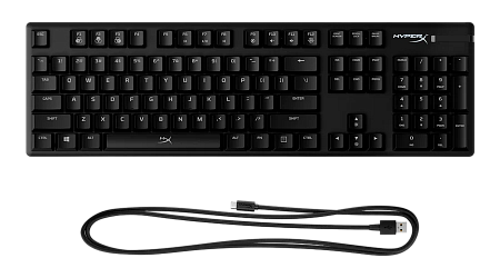 Gaming Keyboard HyperX Alloy Origins, Mechanical, Linear SW, Aluminum, Onboard Memory, Game Mode, RG