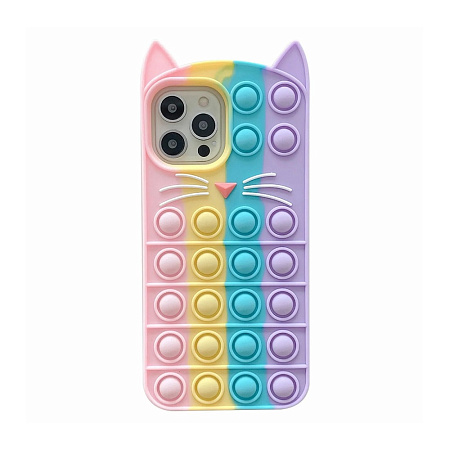 Helmet Case Popit Kitty iPhone 12/12 Pro, Mix Helmet Case Popit Kitty iPhone 12/12 Pro, Mix