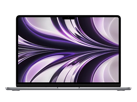 Ноутбук 13,6" Apple MacBook Air A2681, Космический серый, M2 with 8-core CPU and 8-core GPU, 8Гб/256Гб, macOS Monterey