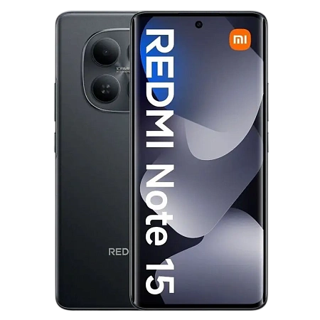 Смартфон Xiaomi Redmi Note 15 4G , 6Гб/128Гб, Чёрный
