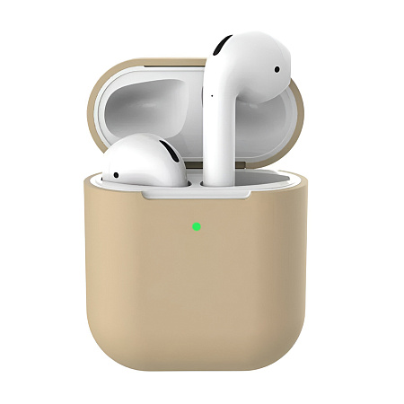 Helmet Case Silicone Airpods 2, Sand Pink Helmet Case Silicone Airpods 2, Sand Pink