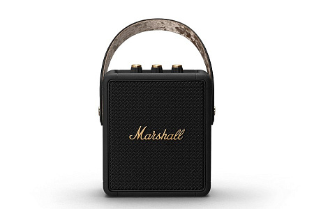 Marshall Stockwell II Bluetooth Speaker - Black/Brass