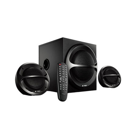 Speakers F&D A111X Black, Bluetooth, USB reader, Remote control, 35w / 13w + 2 x 11w / 2.1