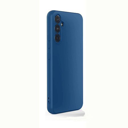 Helmet Case Liquid Silicone Samsung A24, Blue Helmet Case Liquid Silicone Samsung A24, Blue