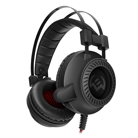 Gaming Headset SVEN AP-U840MV, 50mm drivers, 20-20000Hz, 32 Ohm, 115dB, 307g., 3.5mm, Black/Red Gaming Headset SVEN AP-U840MV, 50mm drivers, 20-20000Hz, 32 Ohm, 115dB, 307g., 3.5mm, Black/Red