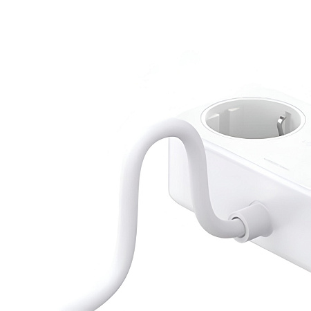 UGREEN Power Strip 2 Plug + 2*USB-A + 1*USB-C, 30W DigiNest Life EU CD280, White