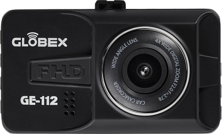 DVR Globex GE-112  1980x1080 / 120° / microSDHC up to 32Gb / 1.5" LCD / USB