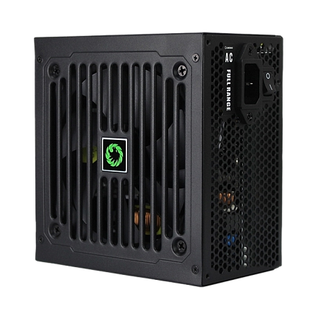 Power Supply ATX 500W GAMEMAX GE-500, 80+, 120mm, Active PFC, Temperature control fan, Black