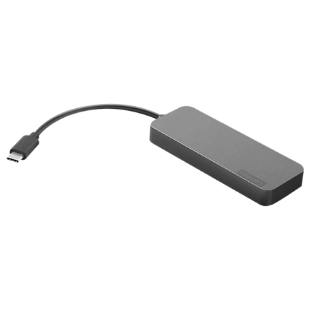 Lenovo USB-C to 4 Port USB-A Hub, Input:USB-C Male , Output:4*USB-A Female (USB3.0), Data rate 5Gbps