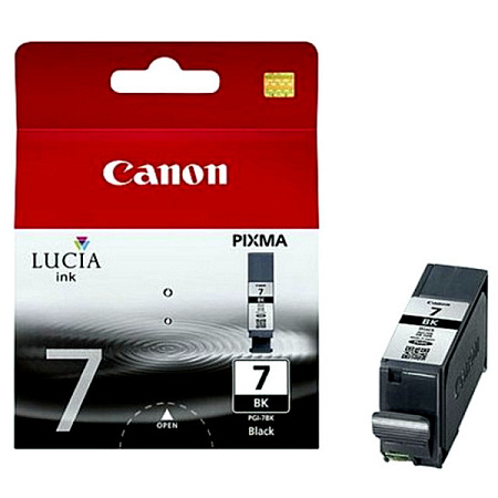 Ink Cartridge Canon PGI-7 Bk, Black Ink Cartridge Canon PGI-7 Bk, Black