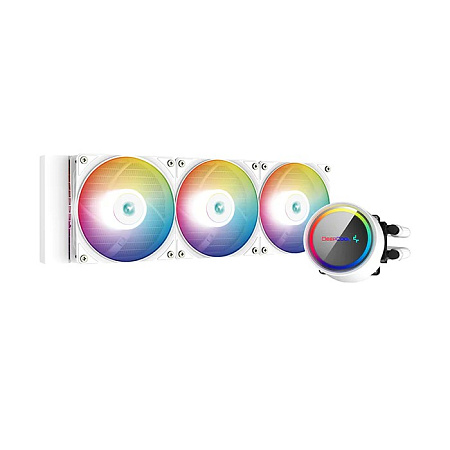 AIO Liquid Cooling Deepcool "GAMMAXX L360 ARGB White" (<30dBA, 69.34CFM, 3x120mm, ARGB LED, 1696g.)