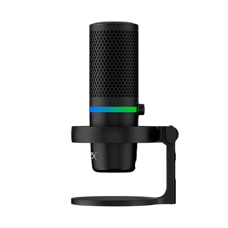 Игровой Микрофон HyperX DuoCast, Проводной аналоговый, Чёрный