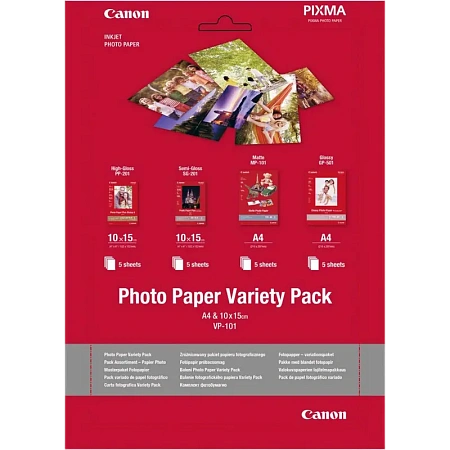 Фото бумага Canon Photo Paper Variety Pack, A4