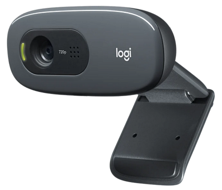 Camera Logitech C270, 720p, 0.9/3 MP, FoV: 60°, Fixed focus, Mono mic, 1.5m 