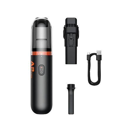 Baseus Car Vacuum Cleaner A2 Pro (80W, 6000Pa,Type-C), Black