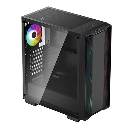 Компьютерный корпус Deepcool CC560 ARGB, Midi-Tower, ATX PS2 , Чёрный