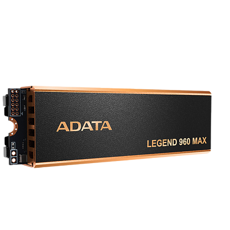 .M.2 NVMe SSD 1.0TB ADATA LEGEND 960  MAX [PCIe 4.0 x4, R/W:7400/6000MB/s, 730K/610K IOPS, 780TB TBW