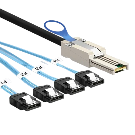 Кабель RAID - SFF-8088, Чёрный,usb ,micro ,iphone, 3.5, tupe-c, тюльпаны