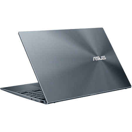 Ноутбук 14" ASUS Zenbook 14 UM425QA, Pine Grey, AMD Ryzen 7 5800H, 16Гб/512Гб, Без ОС