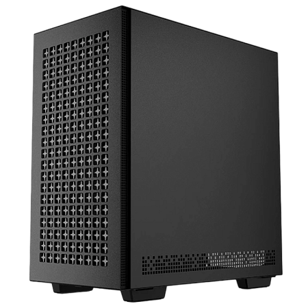 Case mATX Deepcool CH370, w/o PSU, 1x120mm, 2xUSB3.0, Fron Mesh, Tempered Glass, VGA & Headset holde
