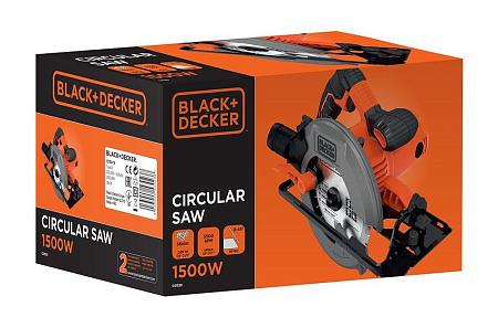 Circ Saw Black+Decker (CS1550-QS) 1500W, 190mm, 5.500rpm