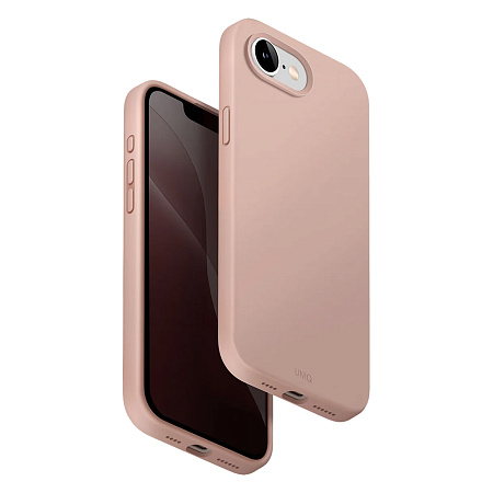Uniq Case for iPhone 16E/iPhone 17E Hybrid Magclik Charging Lino, Pink Uniq Case for iPhone 16E/iPhone 17E Hybrid Magclik Charging Lino, Pink