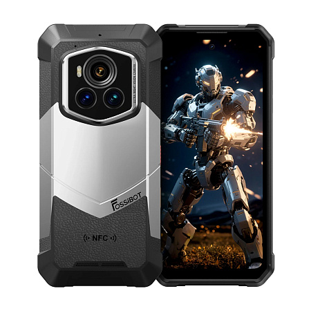 FOSSiBOT F107 PRO 5G RUGGET 12/512GB IP68 Battery 28000mAh Gray