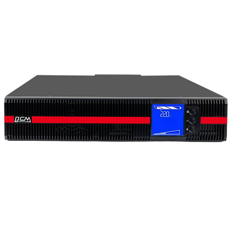 UPS PowerCom MRT-10K, Rack&Tower, 10000VA/10000W, Online, LCD, USB, SNMP SLOT, Ex. Batt., 2xShuko