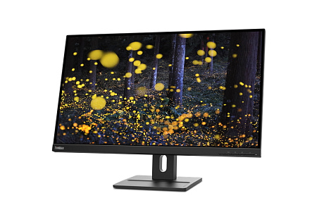 27" Монитор Lenovo E27q-20, IPS 2560x1440 WQHD, Чёрный