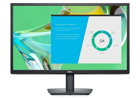 23.8" DELL E2422HN, Black, IPS, 1920x1080, 75Hz, FreeSync, 5ms, 250cd,  CR1000:1, D-Sub+HDMI