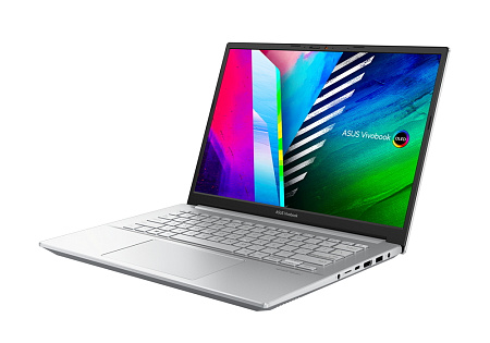 Ноутбук 14" ASUS Vivobook Pro 14 OLED K3400PA, Cool Silver, Intel Core i5-11300H, 16Гб/512Гб, Без ОС