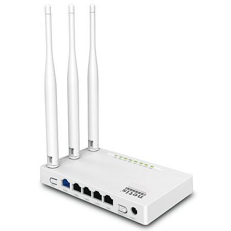 Wi-Fi N Netis Router, "WF2409E", 300Mbps, MIMO, 3x5dBi Fixed Antennas