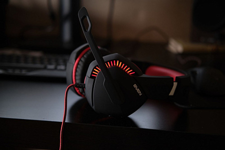 Gaming Headset SVEN AP-U989MV, 50mm drivers, 20-20kHz, 32 Ohm, 108dB, 520g, In-Line Controls, v7.1, 