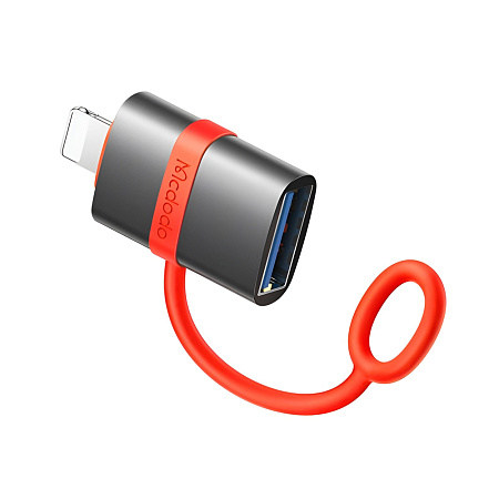 Mcdodo USB-A to Lightning Adapter OTG, Black