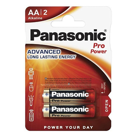 Батарейки Panasonic LR6XEG, AA, 2шт.