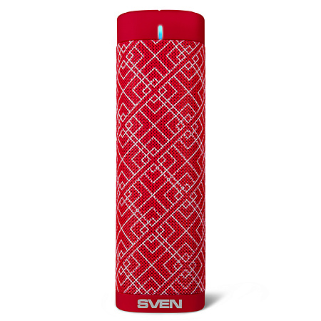 Speakers SVEN "PS-115" 10w, TWS, Red, Bluetooth, microSD, FM, AUX, Mic, 1800mA Speakers SVEN "PS-115" 10w, TWS, Red, Bluetooth, microSD, FM, AUX, Mic, 1800mA