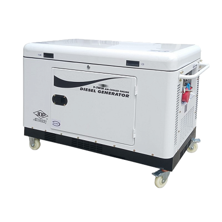 DIESEL GENERATOR JDP12000-LDE3A/400/230V/THREE PHASE/ATS - Silent Type, Air-cooled