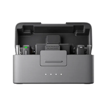 Портативный записывающий микрофон DJI Mic Mini (2 TX + 1 RX + Charging Case), Беспроводной, Черный Портативный записывающий микрофон DJI Mic Mini (2 TX + 1 RX + Charging Case), Беспроводной, Черный