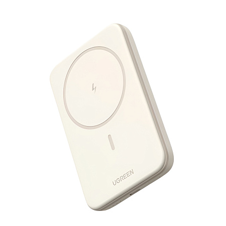 UGREEN Power Bank Mini Magnetic Wireless Qi 10000mAh, 20W, Beige