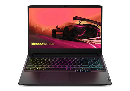 Игровой ноутбук 15,6" Lenovo IdeaPad Gaming 3 15ACH6, Shadow Black, AMD Ryzen 5 5600H, 16Гб/512Гб, Без ОС