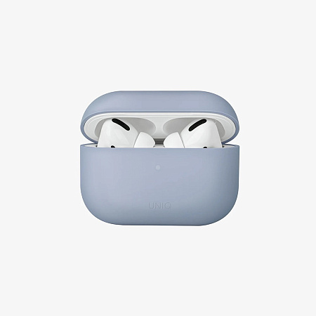 Uniq Case Silicon Lino Hybrid Arctic for AirPods Pro, Blue Uniq Case Silicon Lino Hybrid Arctic for AirPods Pro, Blue