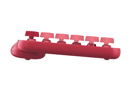 Wireless Keyboard Logitech POP Keys, Mechanical, Compact design, F-keys, Emoji Keys, 2xAAA, 2.4Ghz+B