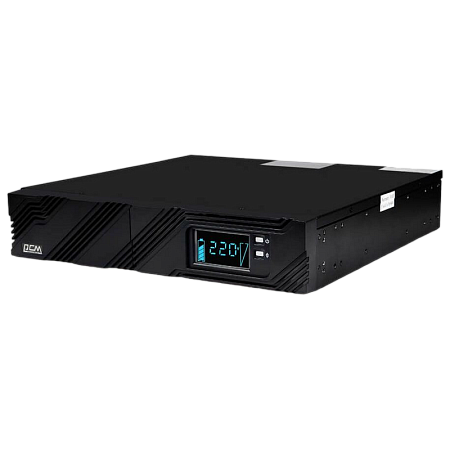 UPS PowerCom SPR-1500, 1500VA/1200W, Tower/Rack2U, Smart Line Int.,Sinewave, LCD, AVR, USB,8xIEC C13