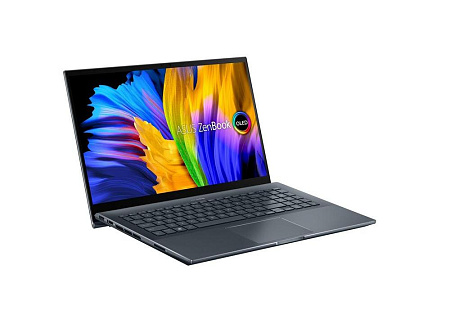 Ноутбук 15,6" ASUS Zenbook Pro 15 OLED UM535QE, Pine Grey, AMD Ryzen 9 5900HX, 16Гб/1024Гб, Без ОС