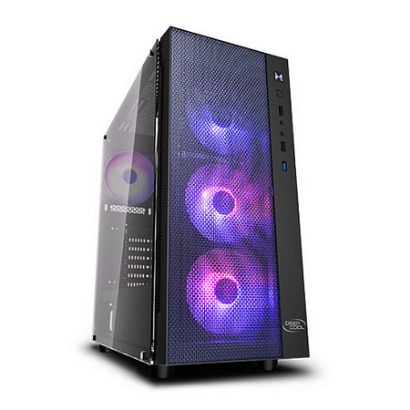 Case ATX Deepcool MATREXX 55 MESH ADD-RGB 4F, w/o PSU, 4x120mm ARGB, USB3.0, USB2.0, Front Mesh, Tem