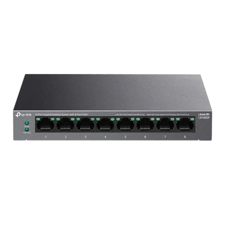 PoE коммутатор TP-LINK LS108GP, 802.3af/at PoE+